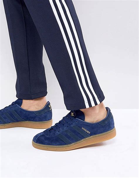 dunkelblaue glattledersneakers fpr damen von adidas|Blaue Adidas Sneaker online .